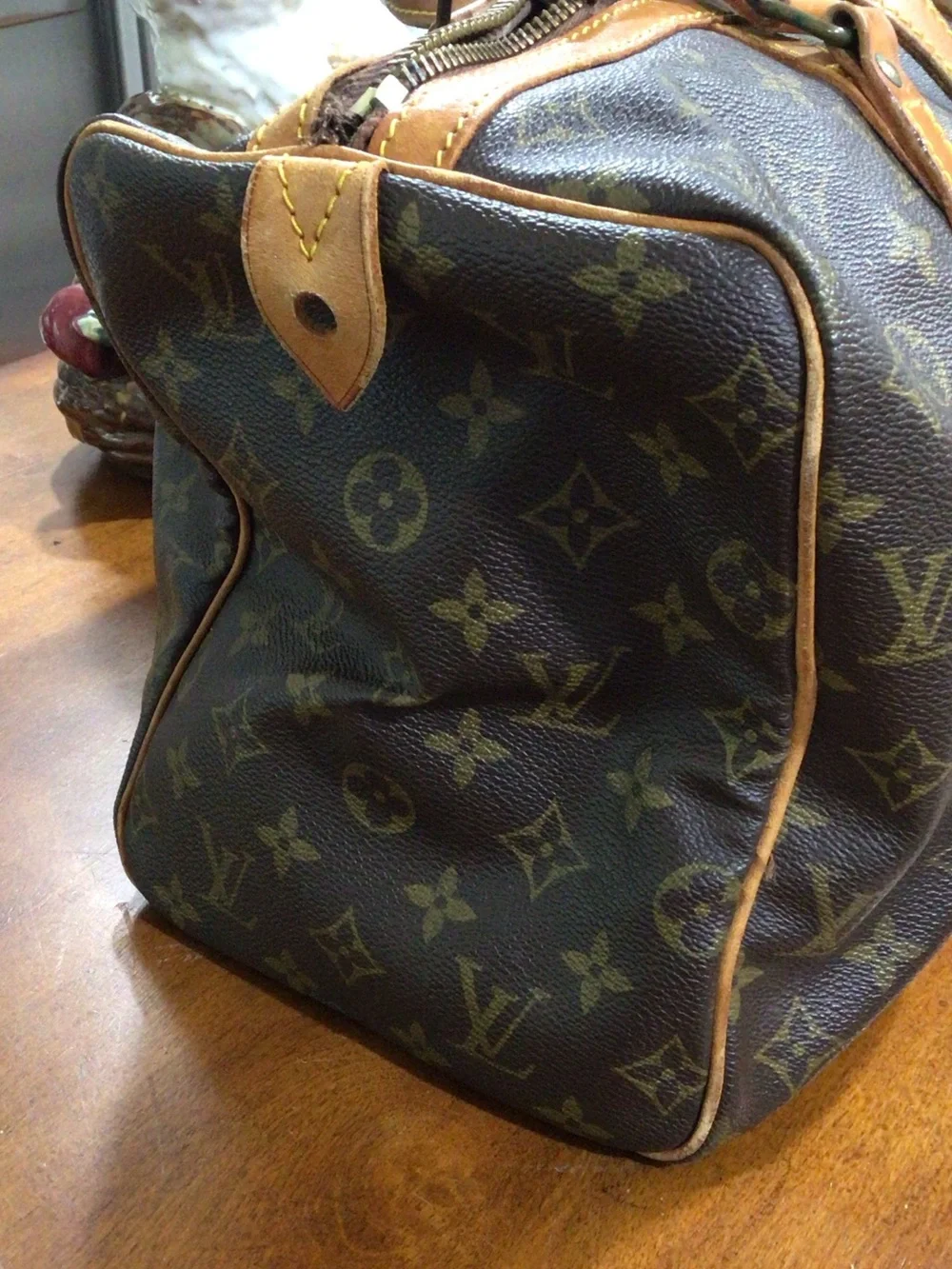 Louis Vuitton Monogram Canvas Handbag or Travel 14 x 7 x 8